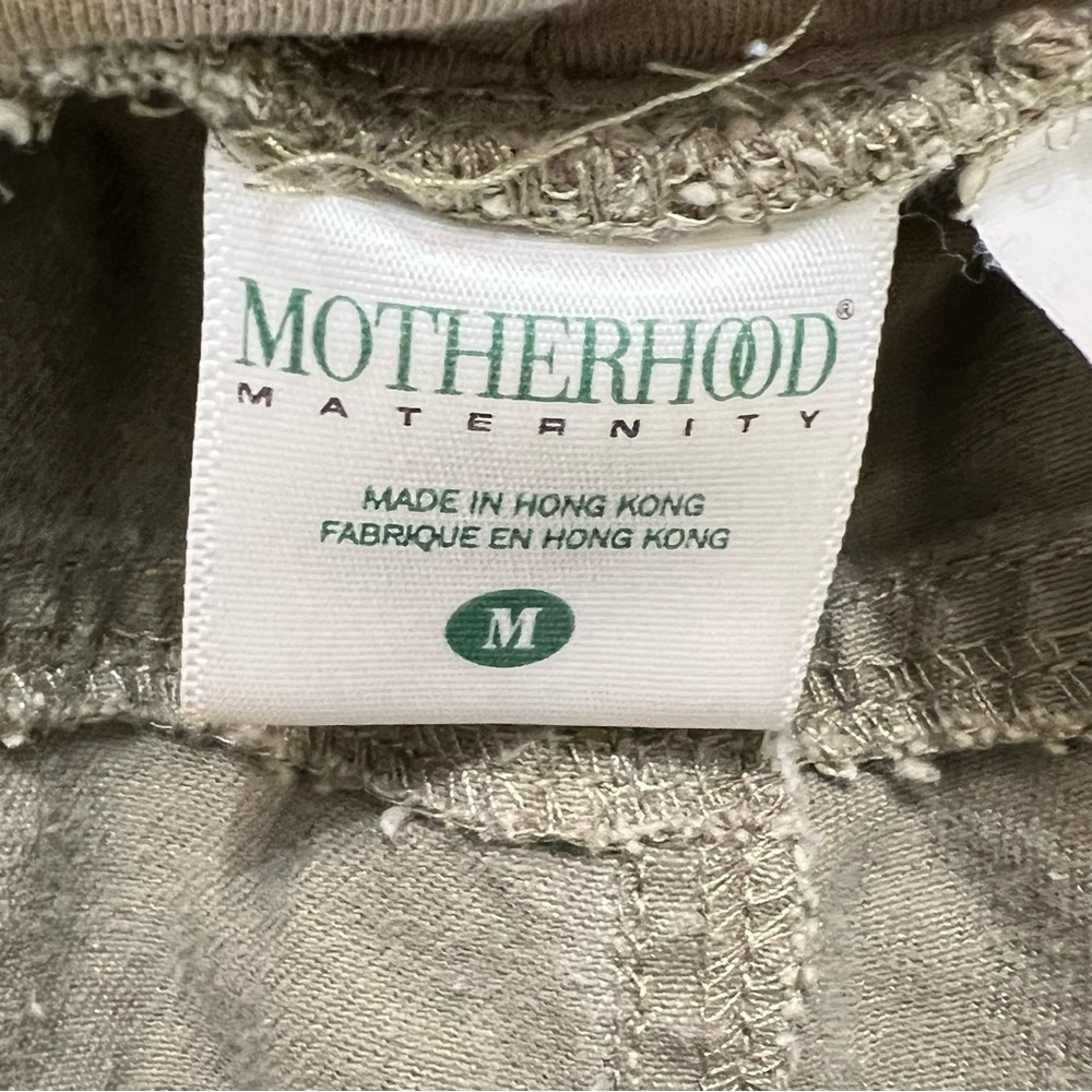 Motherhood Maternity Olive Green Cargo Pants - Picture 3 of 13